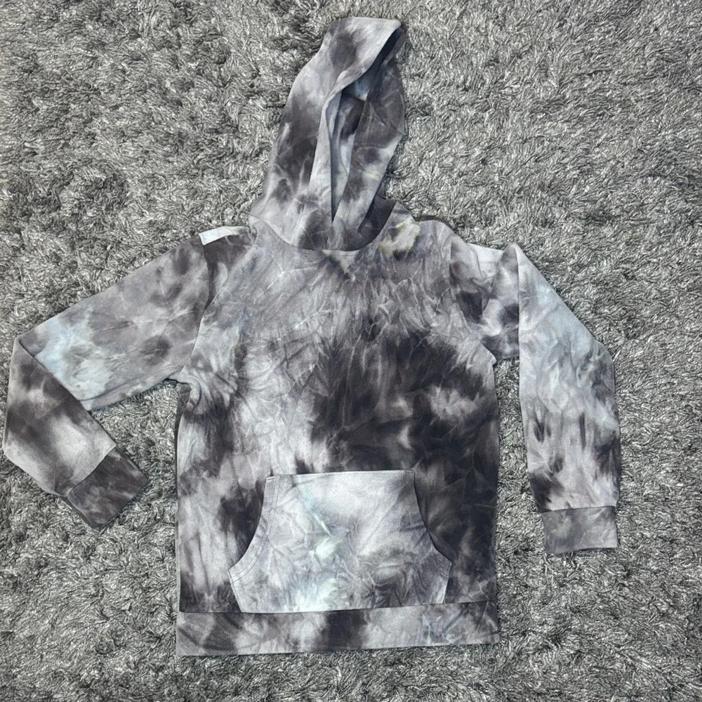 Old Navy Tie Dye Fleece Pullover Hoodie XL 14-16